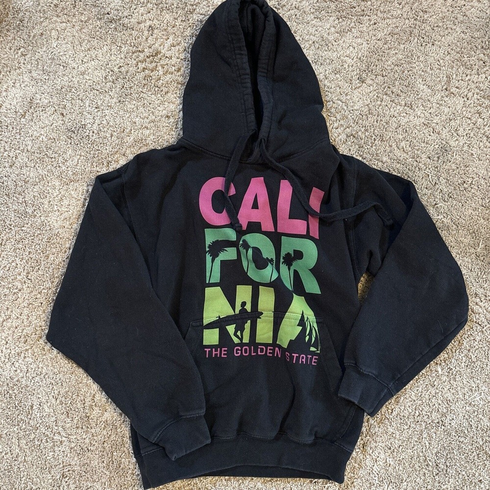 California The Golden State hoodie Small Vintage Feel